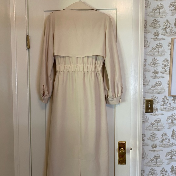 DISSH Cream Trench Coat - Picture 7 of 8
